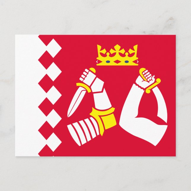 North Karelia Flag Postcard (Front)