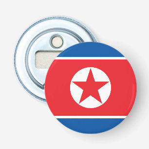North Korea Flag Bottle Opener