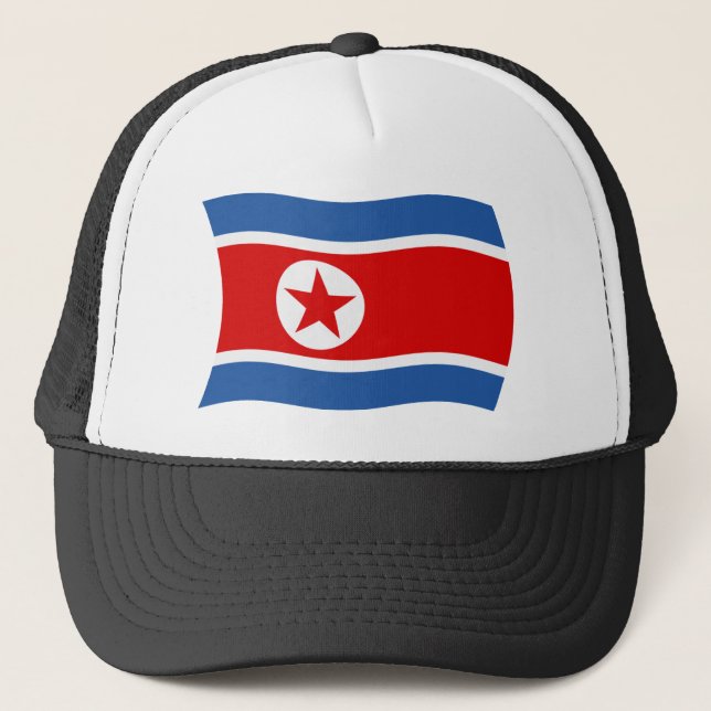 North Korea Flag Hat (Front)