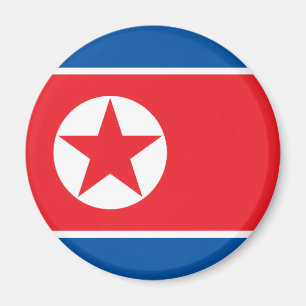 North Korea Flag Magnet