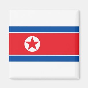 North Korea Flag Magnet