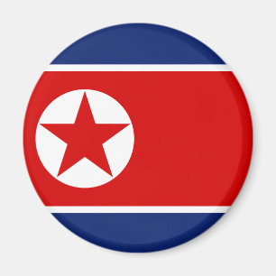 North Korea Flag Magnet