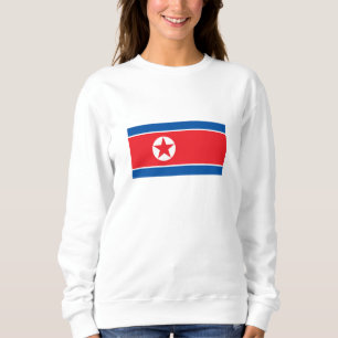 North Korea Flag Sweatshirt
