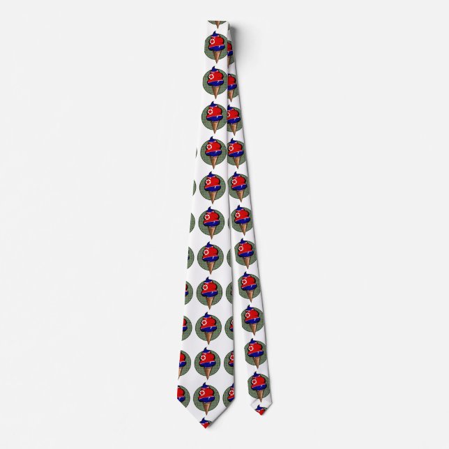 NORTH KOREA ICE CREAM TIE (Front)