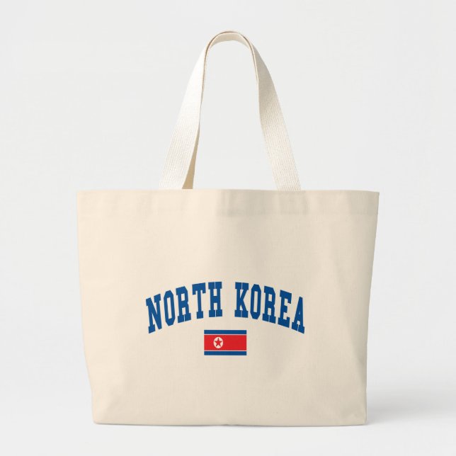 NORTH KOREA LARGE TOTE BAG (Front)