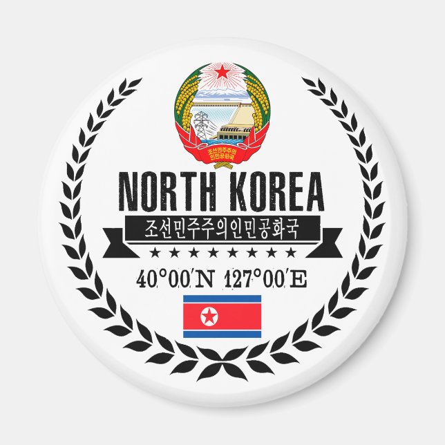 North Korea Magnet (Front)