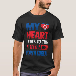 North Korea North Korean Roots Proud North Korean T-Shirt
