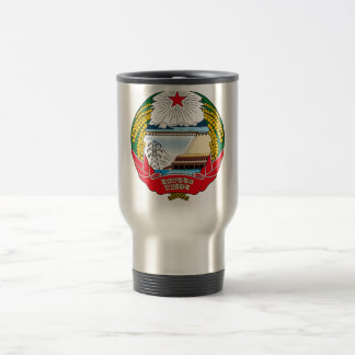 North Korea Official Coat Of Arms Heraldry Symbol Travel Mug