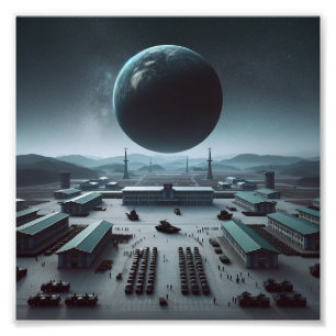 North Korea Photo Print