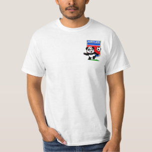 North Korea Soccer Panda T-Shirt