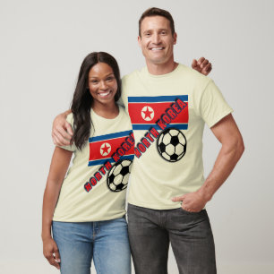 NORTH KOREA World Soccer Fan Tshirts