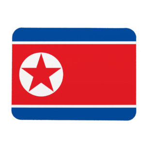 North Korean Flag Magnet