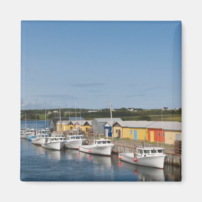 North Lake Harbour, Prince Edward Island. Magnet (Front)