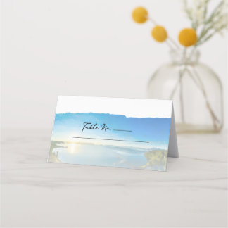 North Lake Tahoe Destination Wedding Place Card