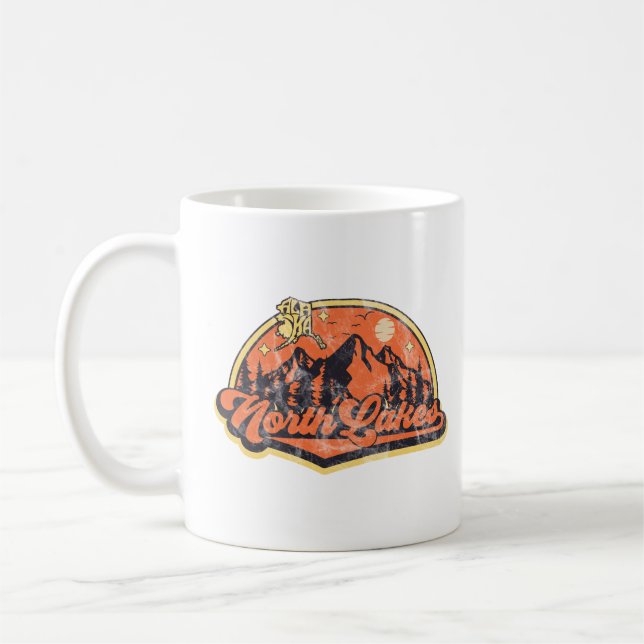 North Lakes, Alaska Coffee Mug (Left)