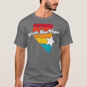 North Las Vegas Nevada Vintage Distressed Souvenir T-Shirt