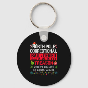 North Le Correctional Treason Doesn't Believe Sant Key Ring