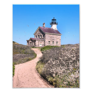 North Lighthouse, Block Island RI Photo Print
