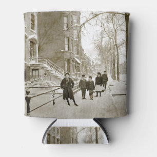 NORTH LINCOLN PARK CHICAGO W. OF MENOMINEE 1890'S CAN COOLER