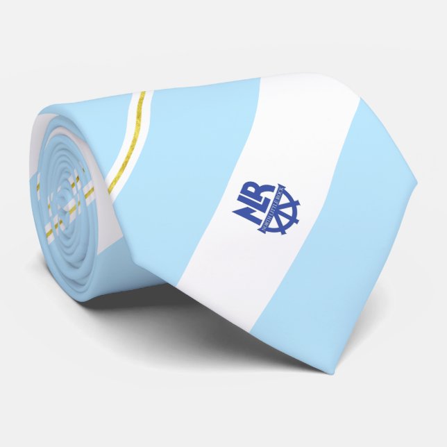 North Little Rock (Arkansas) city flag Neck Tie (Rolled)