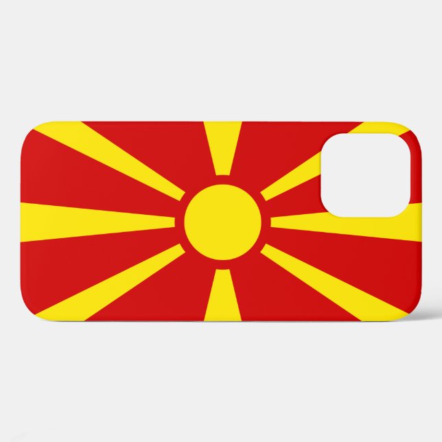 North Macedonia Case-Mate iPhone Case (Back (Horizontal))