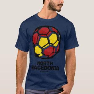 North Macedonia Country Flag T-Shirt