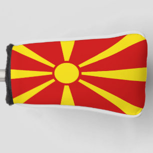 North Macedonia Flag Golf Head Cover