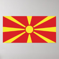 North Macedonia Flag