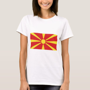North Macedonia Flag T-Shirt