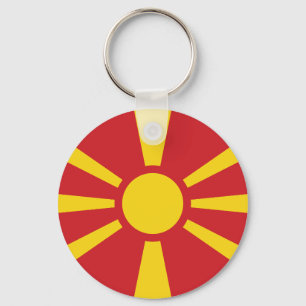 North Macedonia Key Ring