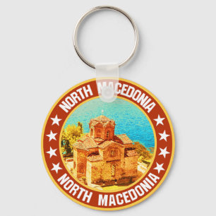 North Macedonia                                    Key Ring