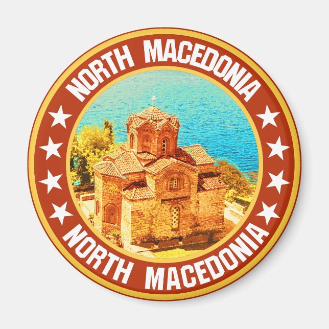 North Macedonia                                    Magnet (Front)