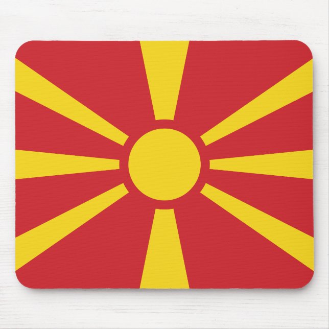 North Macedonia Mouse Mat (Front)