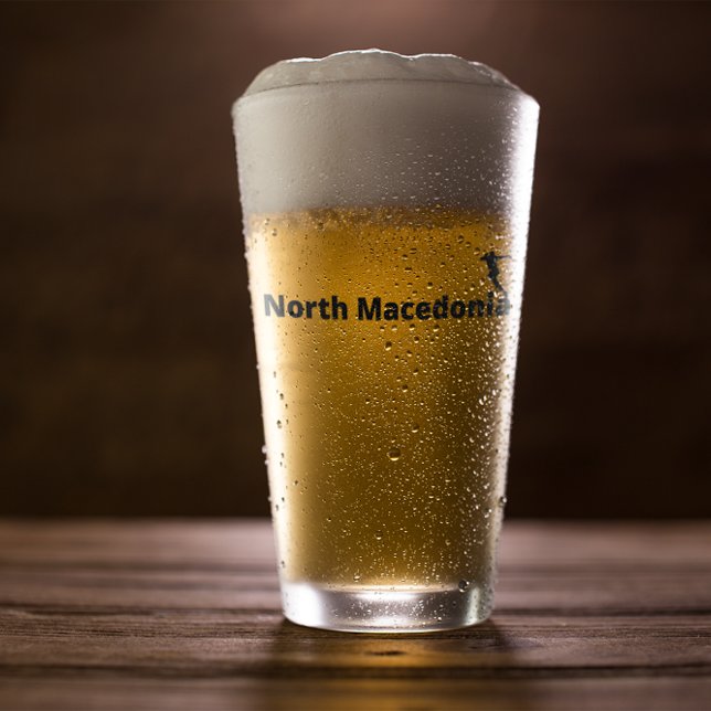 North Macedonia soccer  Glass (Creator Uploaded)