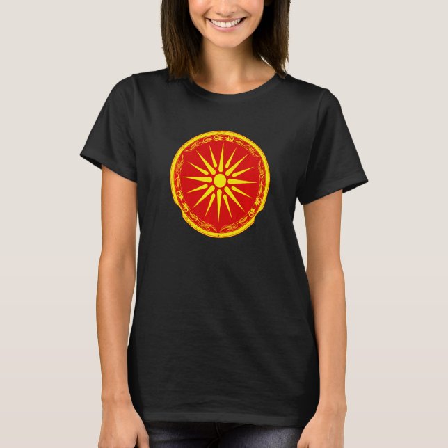 North Macedonian flag T-Shirt (Front)