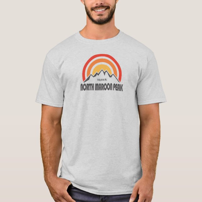 North Maroon Peak T-Shirt (Front)