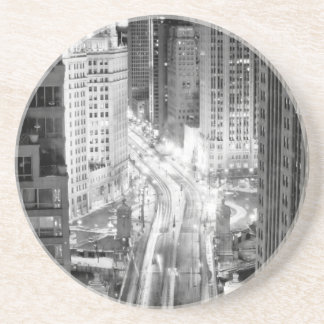 North Michigan Avenue in Chicago after winter Coaster