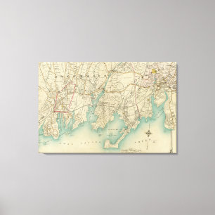 North New York City 3 Canvas Print
