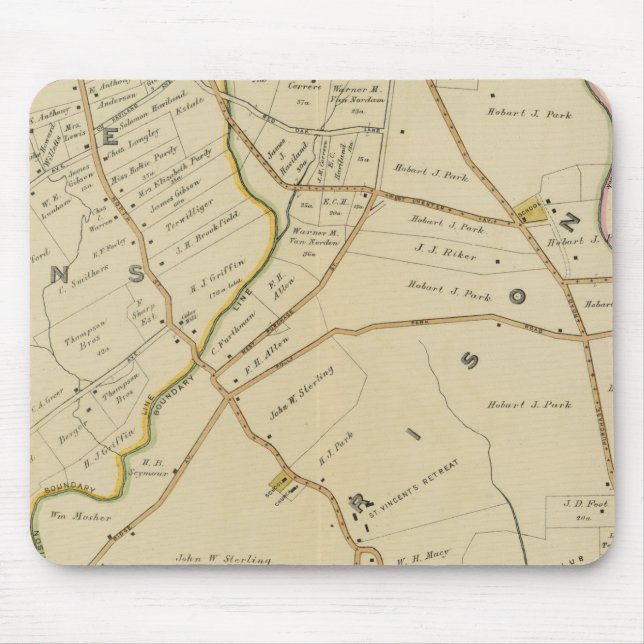 North New York City 3 Mouse Mat (Front)