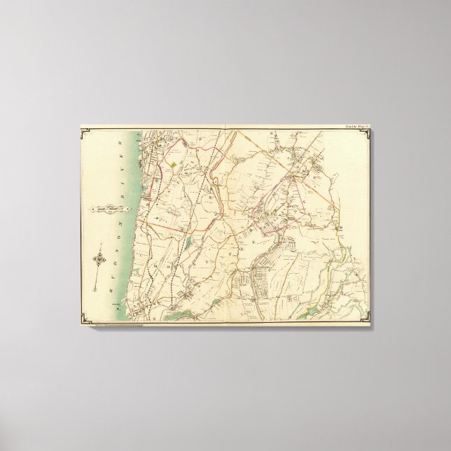 North New York City 5 Canvas Print (Front)