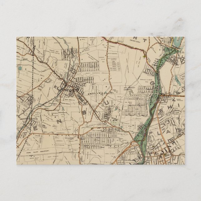 North New York City 5 Postcard (Front)