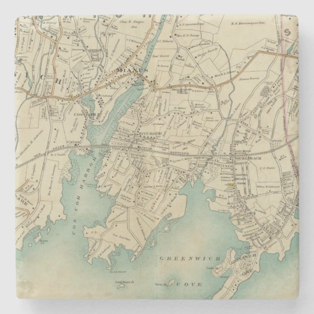 North New York City 7 Stone Coaster (Front)