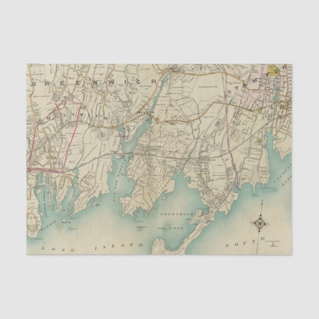 North New York City 7 Tissue Paper (Front)