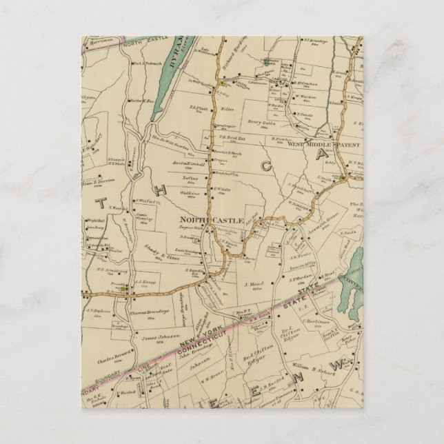 North New York City Postcard (Front)