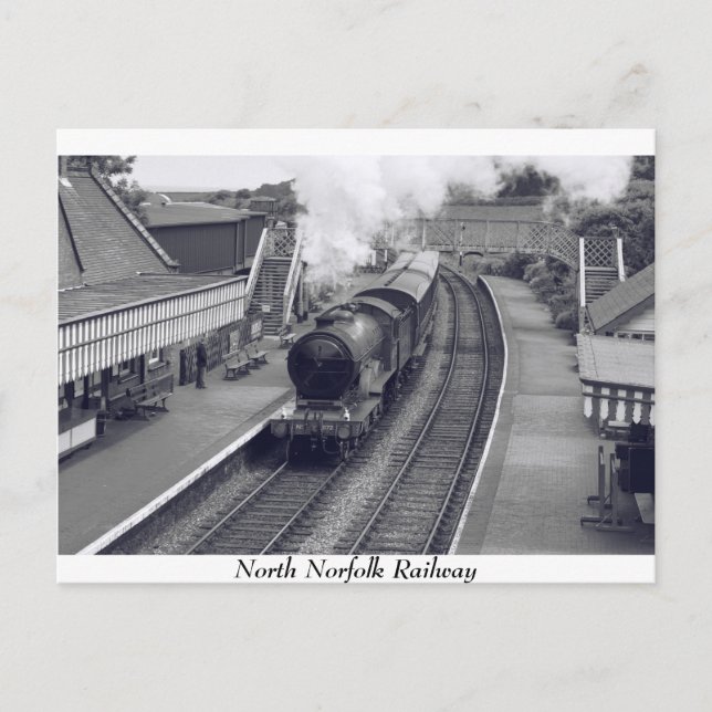 North Norfolk Railway postcard (Front)