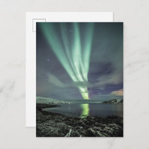 North Norway Northern Lights Postcard