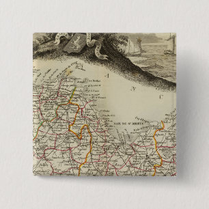 North Odds 15 Cm Square Badge