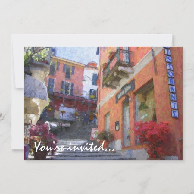 North of Italy Party Invitations (Front)