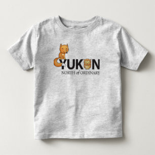 North of Ordinary Foxy Owl Toddler Tee