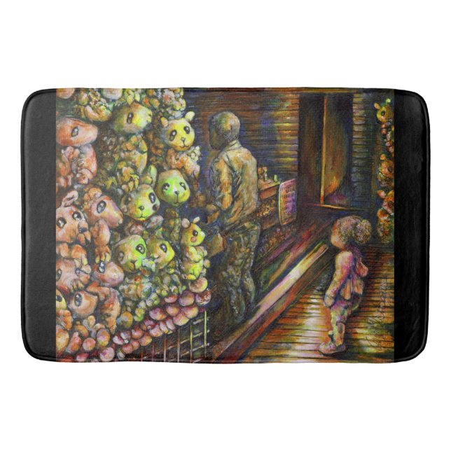 North of the Circus Bath Mat (Front)